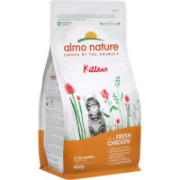 Almo Nature Holistic Kitten kuře a rýže 400g 