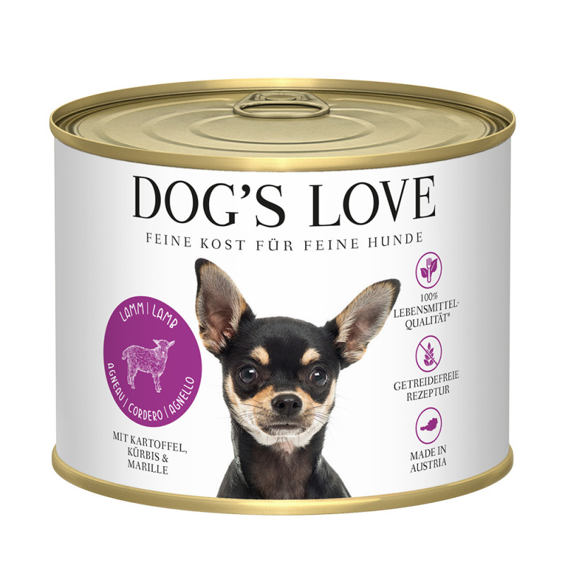 Dog's Love konzerva Jehněčí Adult Classic 200g