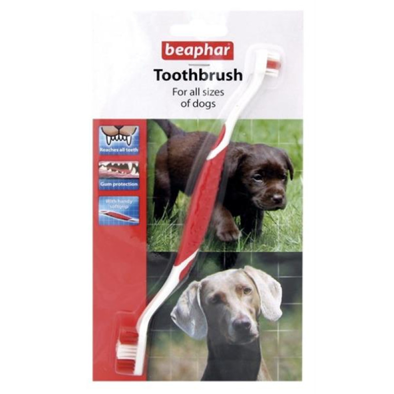 Beaphar zubní kartáček pro psy a kočky 1 ks