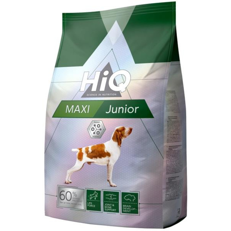 HiQ Dog Dry Junior Maxi 11 kg