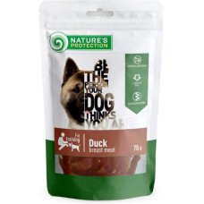 Nature's Protection Dog snack kachní kousky 75 g