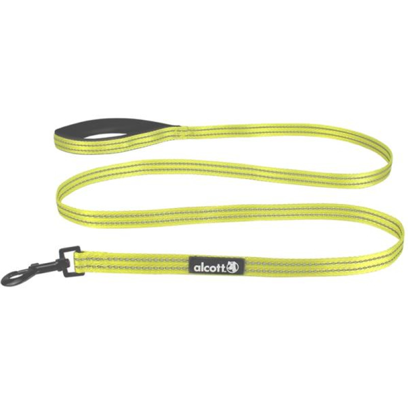 Vodítko nylon Visibility žluté 2x180 Alcott