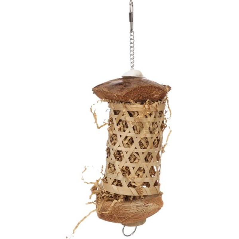 Hračka pták přírodní Oca Flamingo 7x7x29cm