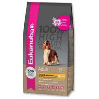 Eukanuba Adult Small&Medium Breed Lamb+Rice 12 kg