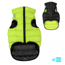 AiryVest bunda pro psy zelená/černá   S 35