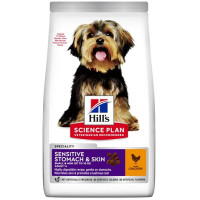 Hill's Science Plan Canine Adult Sensit. Stom.& Skin S&M Chick. 6 kg