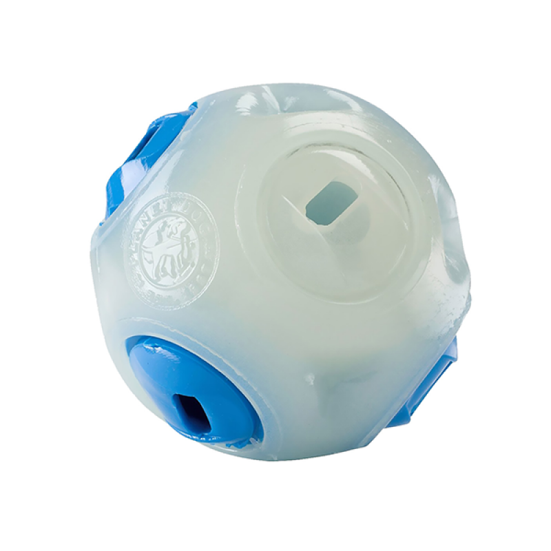 Orbee-Tuff Glow Whistle Ball fosforový svištící 6cm