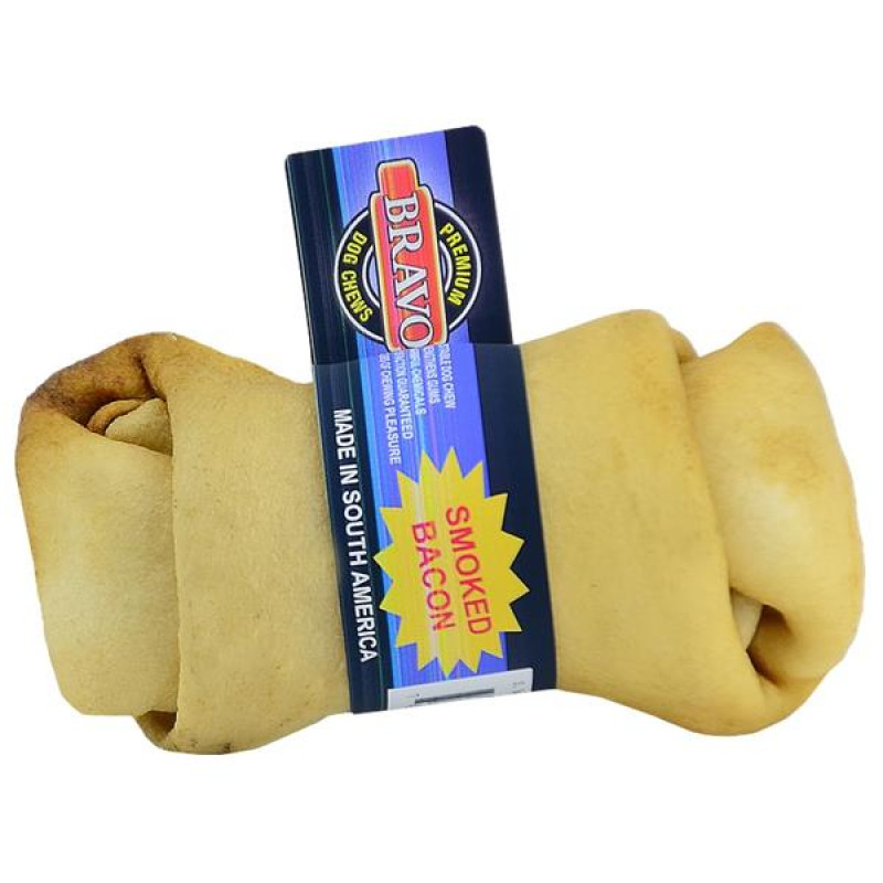 Buvolí uzel slanina 13 cm PetsUp