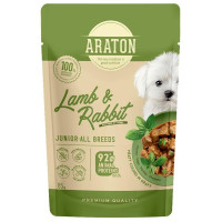 Araton Dog kaps. Junior Lamb/Rabbit 85 g