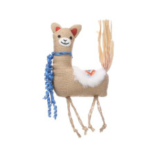 Hračka cat textil Robla alpaka Flamingo