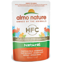 Almo Nature cat kaps. Natural-kuřecí filet 55g