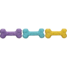 Hračka latex Freckles kost 18,5cm mix barev Flamingo