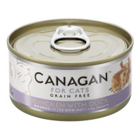 Canagan Cat konz. - Kuře a kachna 75 g