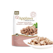 Applaws kapsička Cat Jelly Tuňák s Lososem 70g DMT 3/24