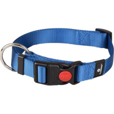 Obojek nylon Ziggi modrý S 1,5x30-45cm Flamingo