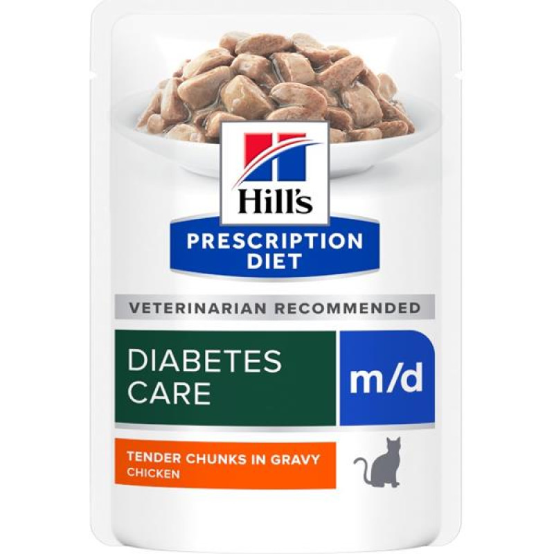 Hill's Prescription Diet Feline m/d kapsička 12 x 85 g