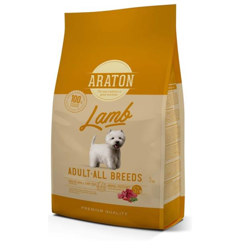 Araton Dog Dry Adult Lamb 3 kg