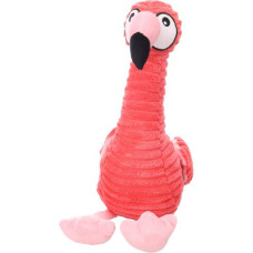 Hračka textil Lucy plameňák růžový 13x17x37,5cm Flamingo