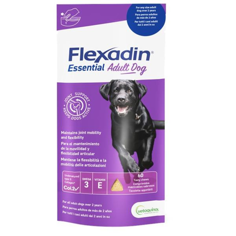 Flexadin Essential Adult Dog žvýkací 60tbl