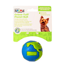 Planet Dog Orbee-Tuff Ball Zeměkoule modro/zelená   S 5,5cm