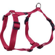 Postroj nylon Ziggi vínový L 2,5x60-85cm Flamingo