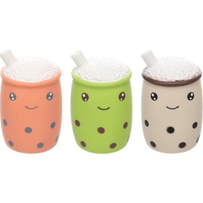 Hračka latex Lecce Coffee 9cm mix Flamingo