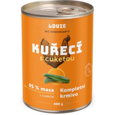 Louie konz. pro psy kuřecí s cuketou 400 g 