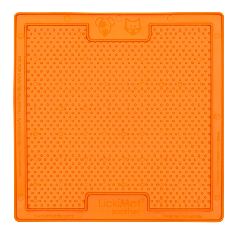 LickiMat Soother lízací podložka oranžová 