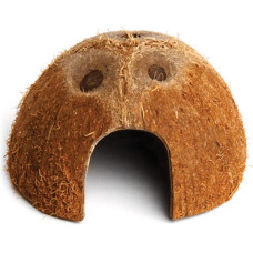Dekorace přírodní - úkryt kokos Komodo 11x11x6cm