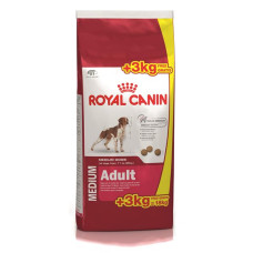 Royal Canin - Canine Medium Adult 15 kg + 3 kg zdarma