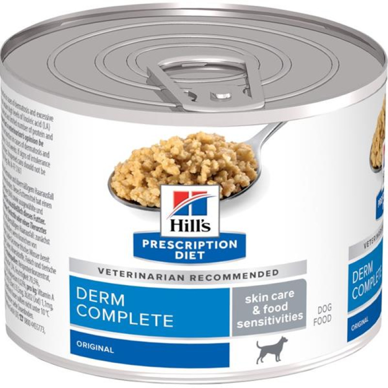 Hill's Prescription Diet Canine Derm Complete Mini konzerva 200 g