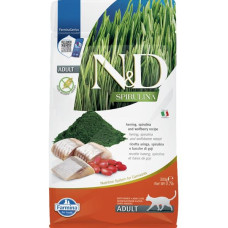N&D SPIRULINA Cat GF Herring & Wolfberry Adult 300 g