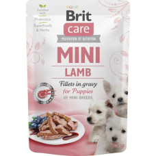 Brit Care Mini Dog kaps. Puppy Lamb fillets in gravy 85 g