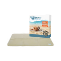 CoolPets gelová chladící podložka Beige   S (40x50cm)