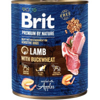 Brit Premium by Nature Dog konz. - Lamb with Buckwheat 800 g