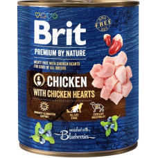 Brit Premium by Nature Dog konz. - Chicken with Hearts 800 g