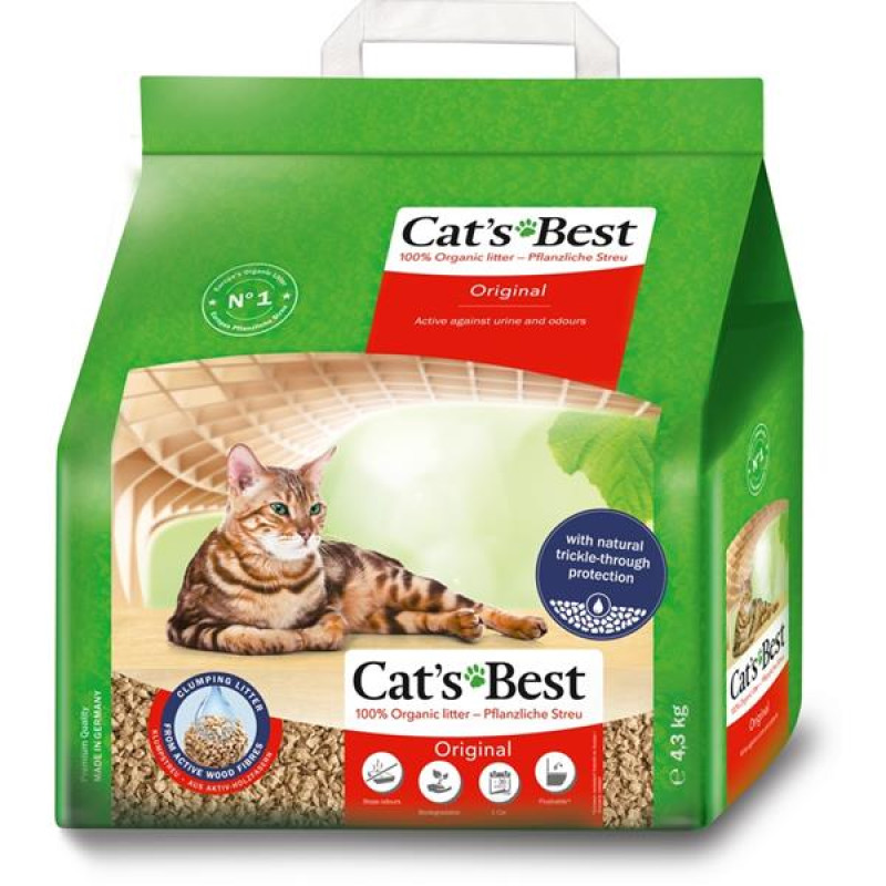 Podestýlka Cat´s Best Original 10 l/4,3 kg