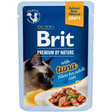 Brit Premium by Nature Cat Delicate Fillets in Gravy with Tuna 85 g