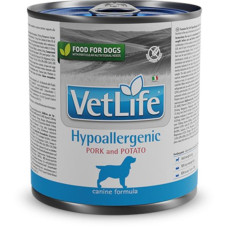 Vet Life Natural Canine konz. Hypoallergenic Pork & Potato 300 g