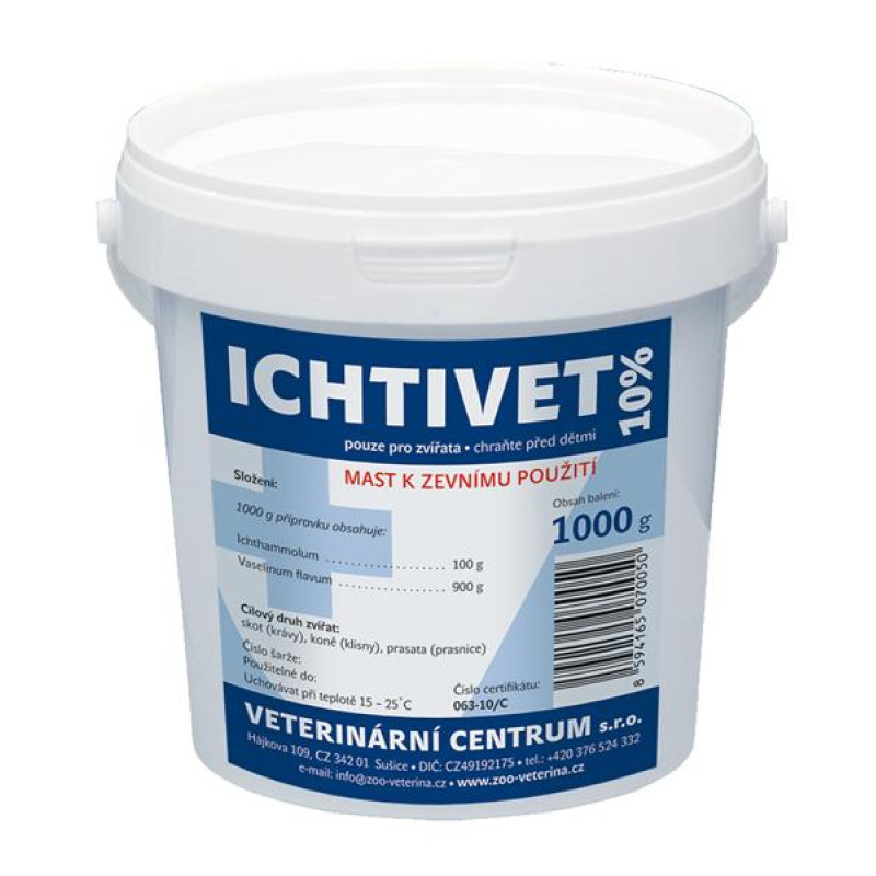 Ichtivet 10% ung 1kg