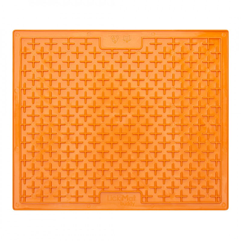 LickiMat Buddy Large lízací podložka oranžová 