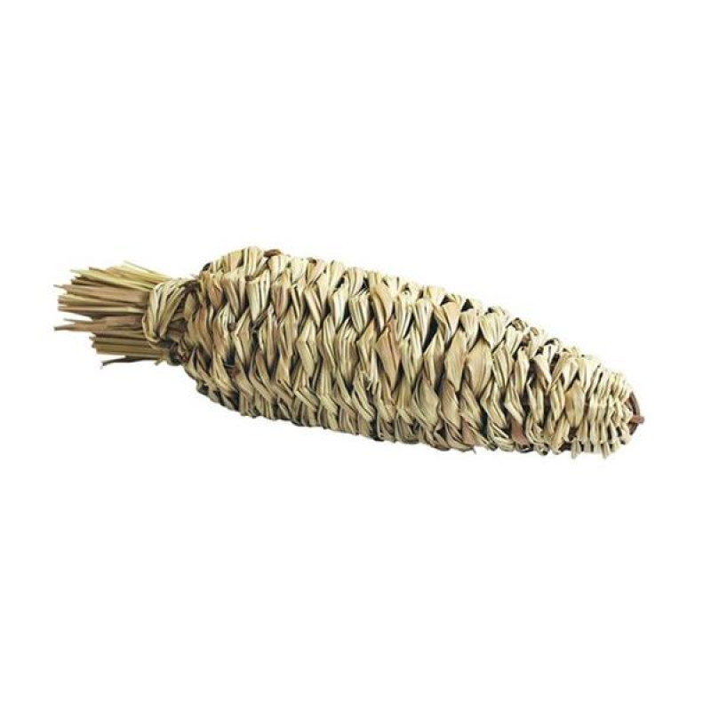 Hračka hlod. přírodní tráva pletená mrkev NatureFirst 22x8cm