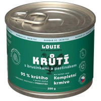 Louie konz.pro psy krůtí, brusinky,prebiotika 200g
