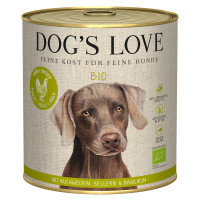 Dog's Love konzerva Bio Kuře 800g