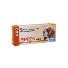 Fipron 67mg Spot-On Dog S sol 3x0,67ml