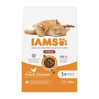 Iams Cat Adult Indoor Chicken 10kg