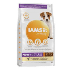 Iams Dog Puppy Small&Medium Chicken 3kg