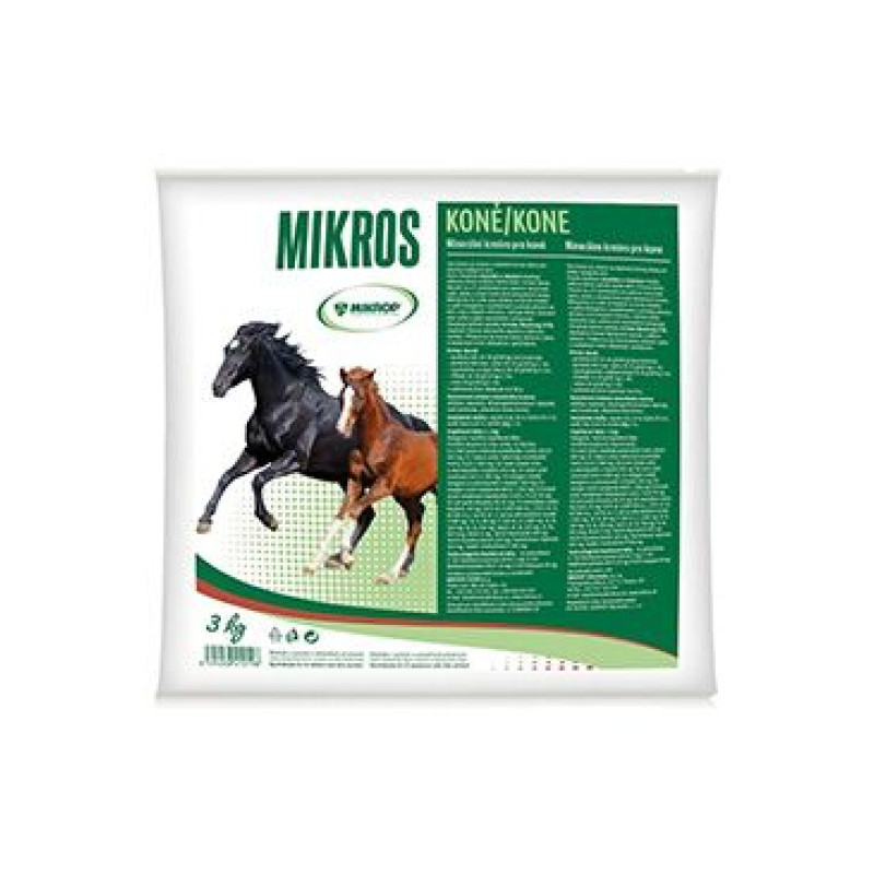 Mikros Koně plv 3kg