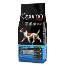 Optima Nova Dog Puppy Medium Chicken&Rice 12kg
