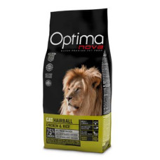 Optima Nova Cat Hairball Chicken&Rice 8kg
